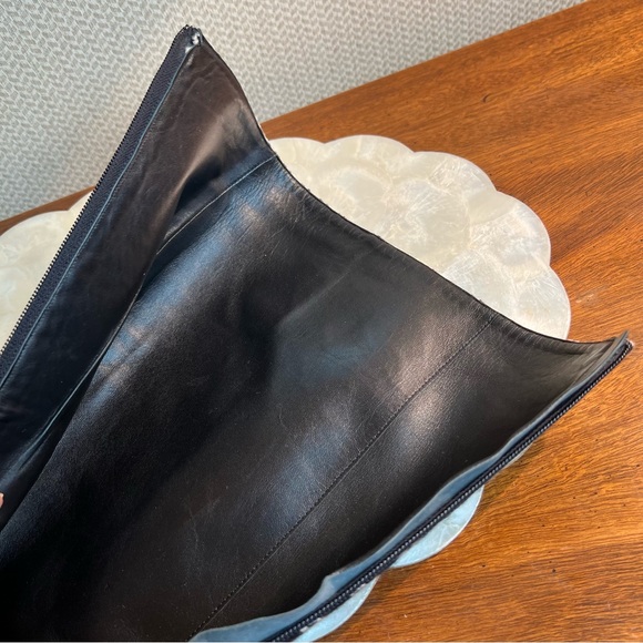 Burberry Womens Vintage High Boots Vintage Size 38 EUC Black and White - Picture 12 of 15